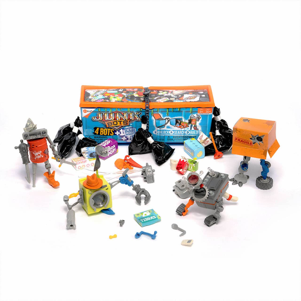 Assorted Hexbug&#xAE; Junkbots&#x2122; Large Dumpster